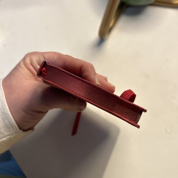 Michael Kors Giftables MK Fashion Notebook Journal Diary Red mini accessory - Picture 13 of 15